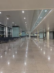 バルセロナの空港